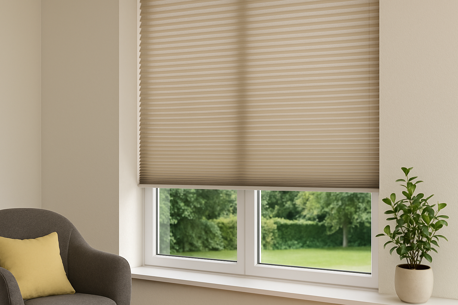 Plise Perde ile Mekânınıza Estetik ve Fonksiyonellik Katın