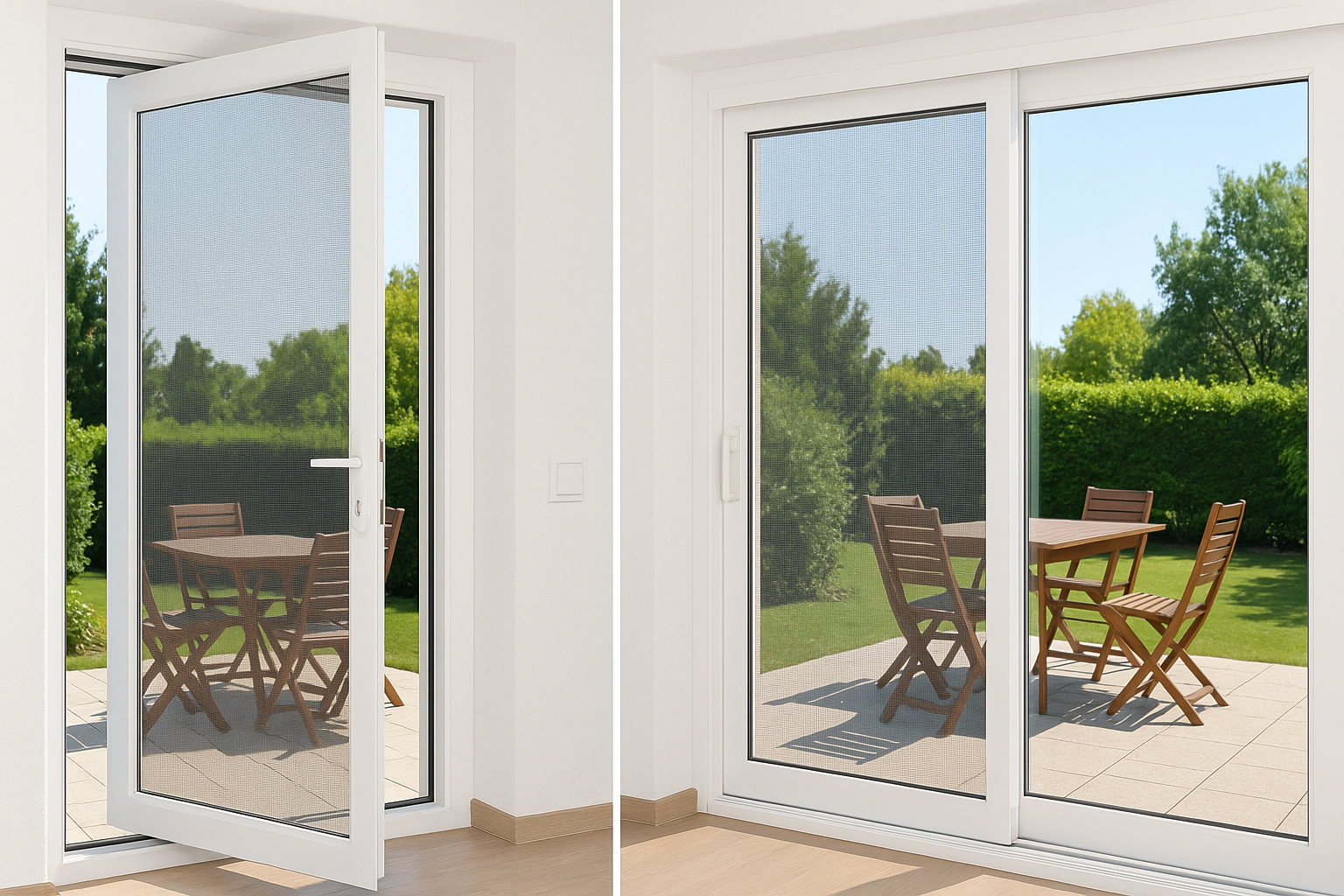 Menteşeli Sineklik mi, Sürgülü Sineklik mi? Hangisini Tercih Etmelisiniz?